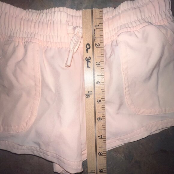 DSG Girls Light Pink Mid Rise Athletic Shorts, 2XS‎ - Picture 4 of 9